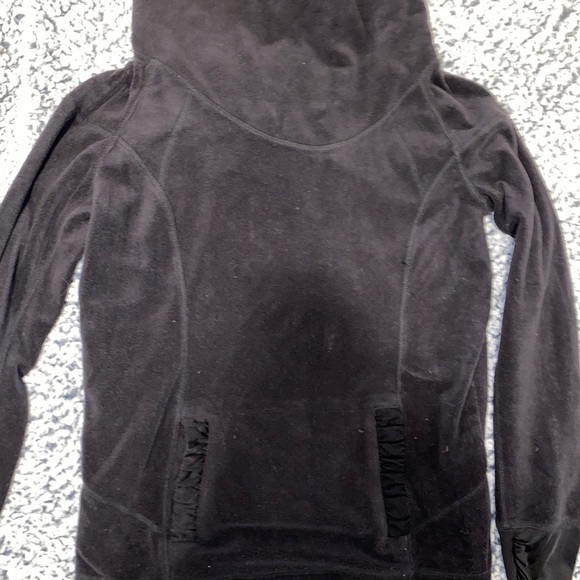 🆕 vintage black hand warmers satin / fleece cowl​ - Picture 3 of 8